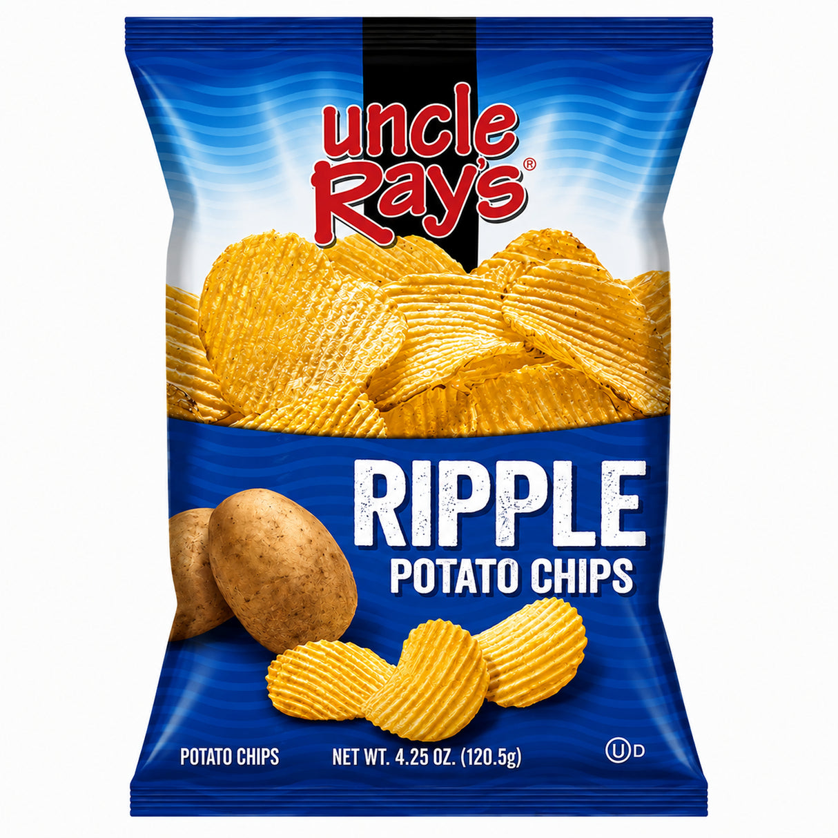 Uncle Ray's Ripple Potato Chips 4.25oz