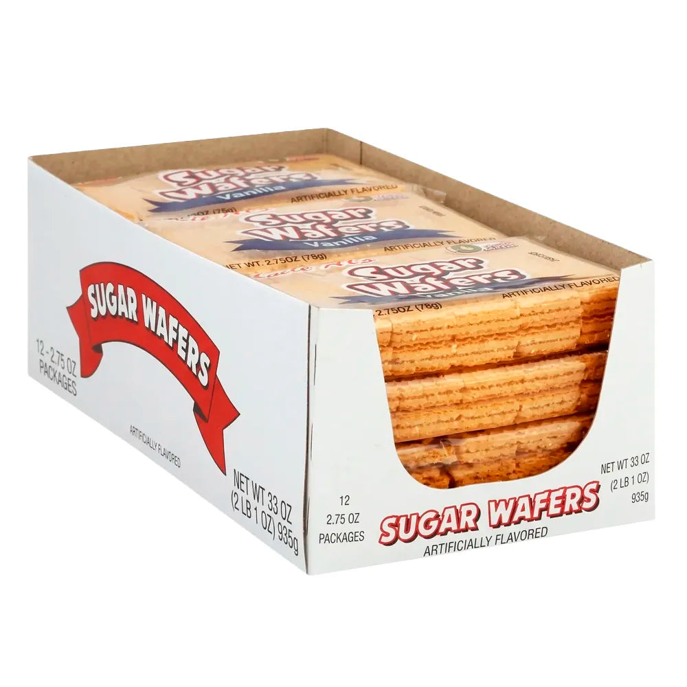 Uncle Al's Sugar Wafers Vanilla 2.75oz - 12ct