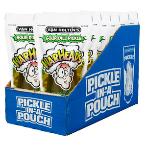 Van Holten's Warheads Sour Dill Pickle Jumbo - 12ct