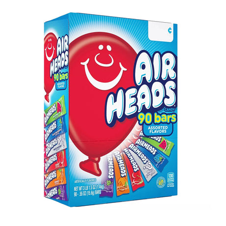 Airheads Assorted Candy 0.55oz - 90ct