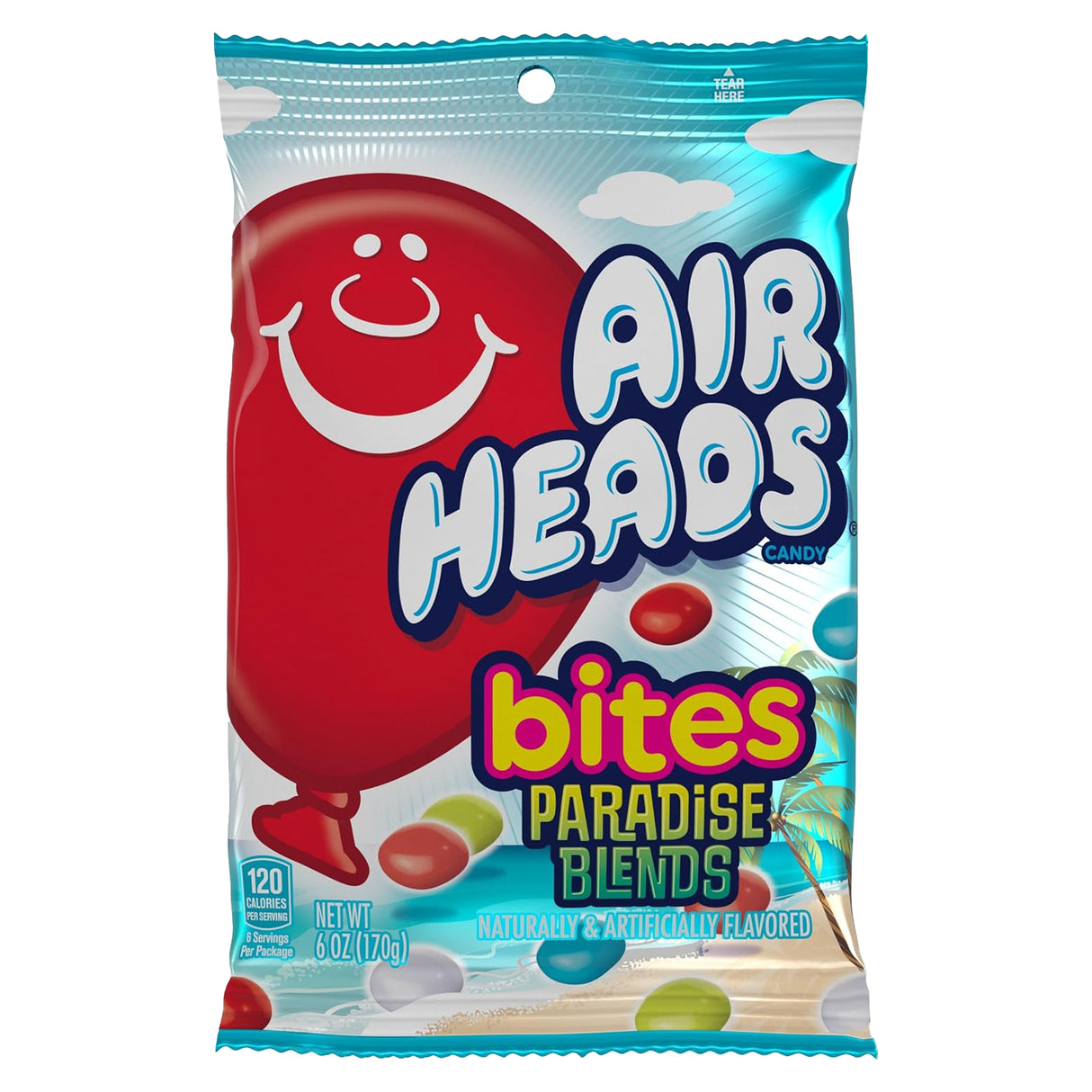Airheads Bites Paradise Blends 6oz - Peg