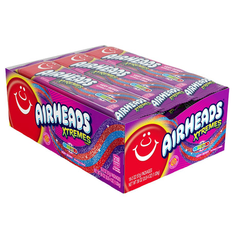 Airheads Xtremes Belt Sour Verry Berry Regular 2oz - 18ct