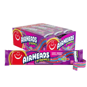 Airheads Xtremes Belt Very Berry 2oz - 18ct