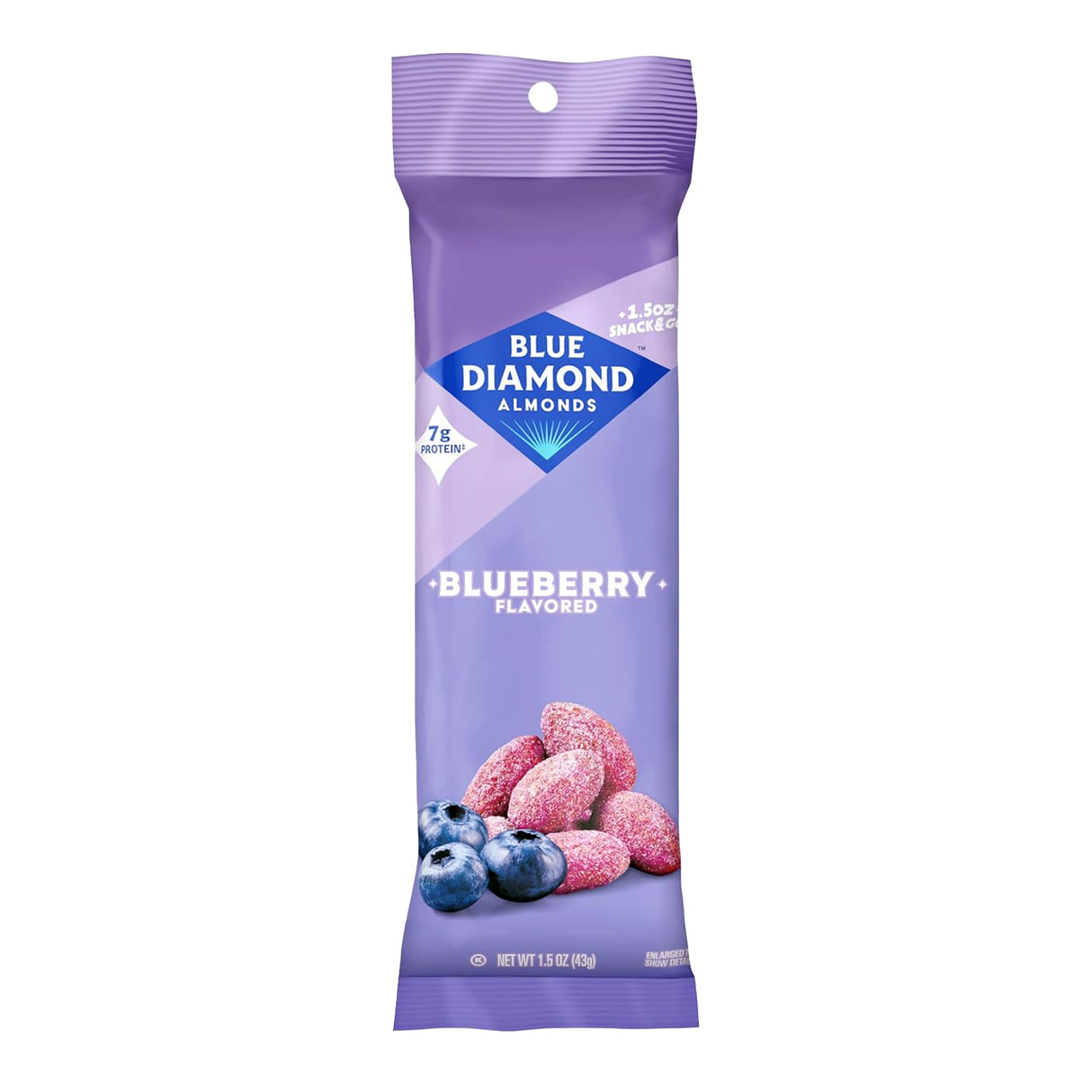 Blue Diamond Oven Roasted Blueberry Almonds 1.5oz - 18ct