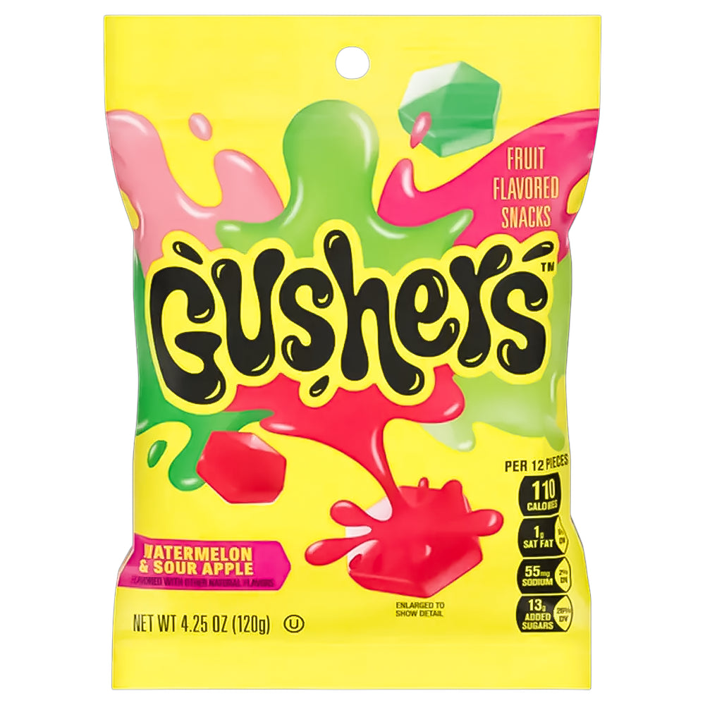 Gushers Water/Sour Apple 4.25oz - 8ct
