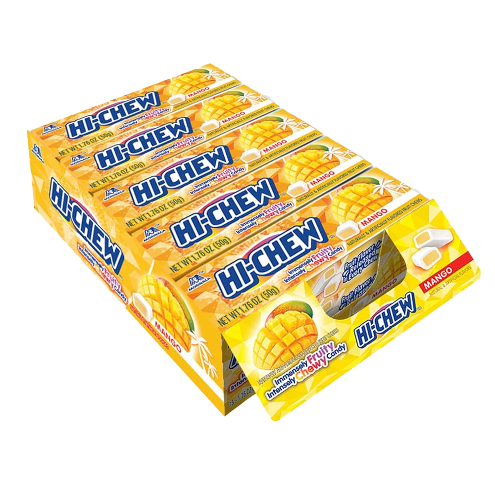 Hi-Chew Stick Mango Regular 1.76oz - 15ct
