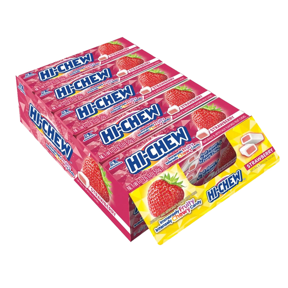 Hi-Chew Stick Strawberry Regular 1.76oz - 15ct