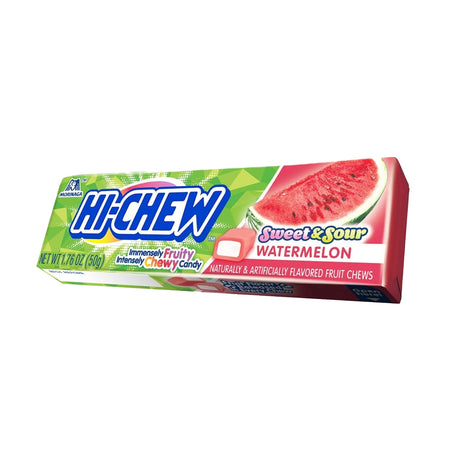 Hi-Chew Stick Sweet & Sour Watermelon Regular 1.76oz - 15ct