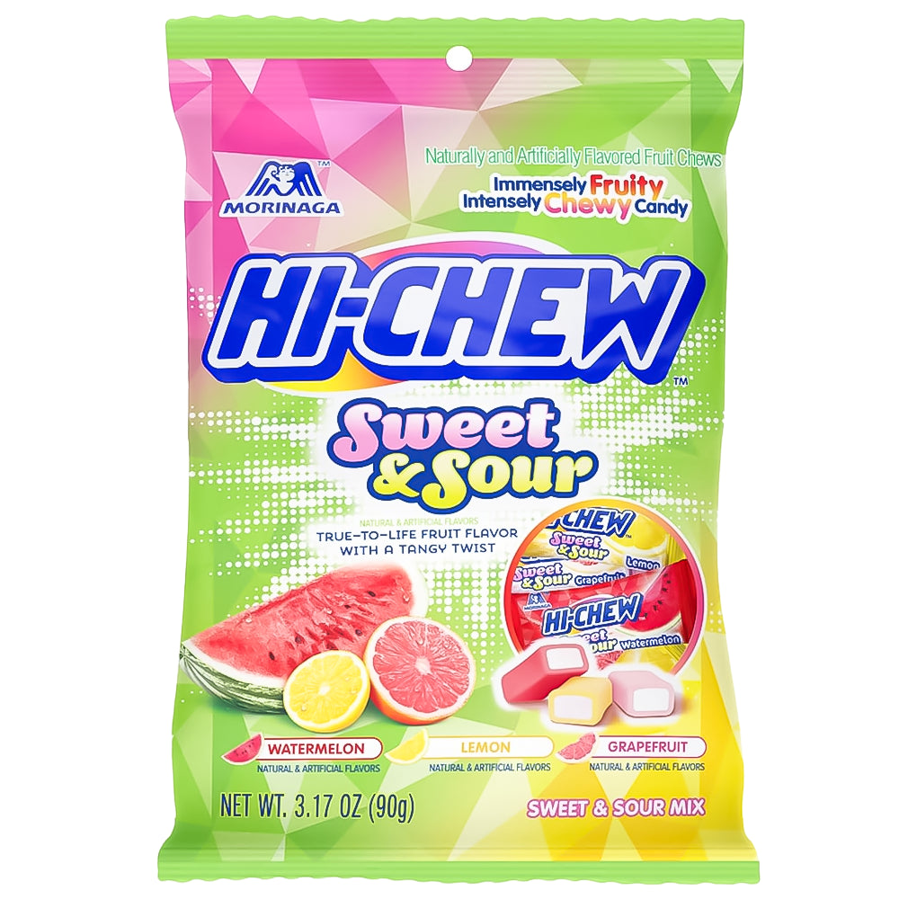 Hi-Chew Sweet & Sour Mix 3.17oz Peg