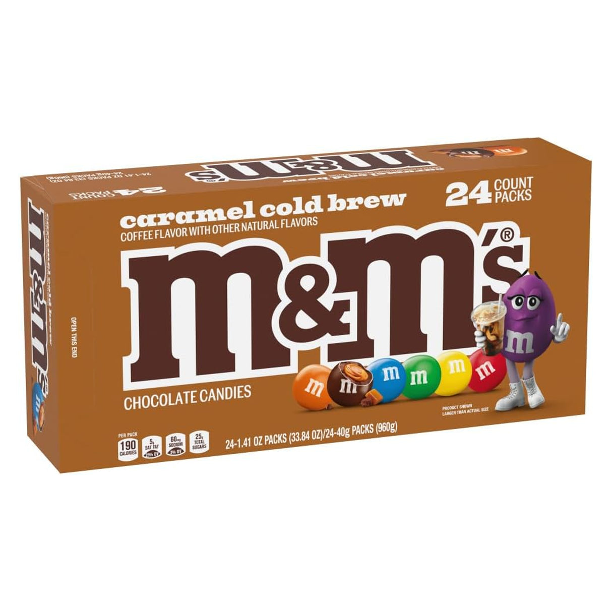 M&M Regular Caramel Cold Brew 1.69oz - 24ct