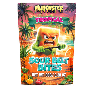 Munchster Tropical Sour Belt Bites 3.38oz